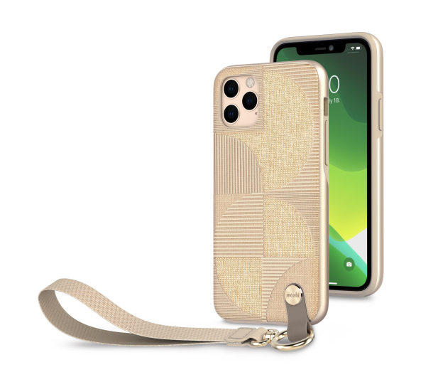 Etui Altra z odpinaną smyczką do iPhone 11 Pro beżowe - 1383270 - zdjęcie 3